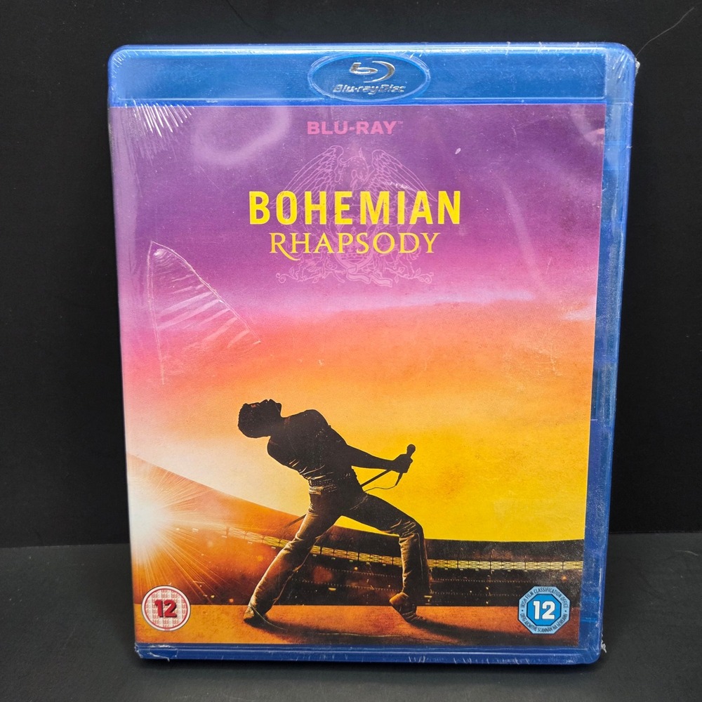 Bohemian Rhapsody Blu-ray Movie Queen Freddie Mercury Rami Malek New Sealed